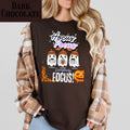 Hocus Pocus Halloween T-Shirt with Ghost Design, Fall Tee, Spooky Cute Halloween Shirt for teachers, Trick-or-Treat, Fall Celebrations