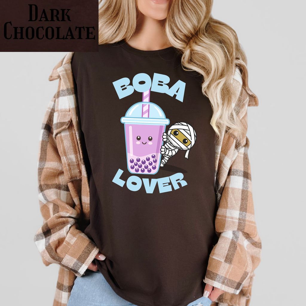 Boba Lover T-Shirt – Cute Kawaii Bubble Tea Graphic Tee