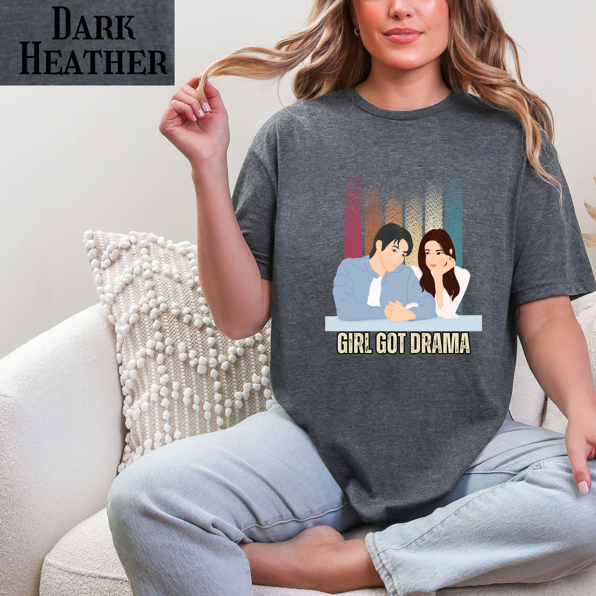 Funny Kdrama T-Shirt for K-drama lover gift ideas and Korean drama show apparel