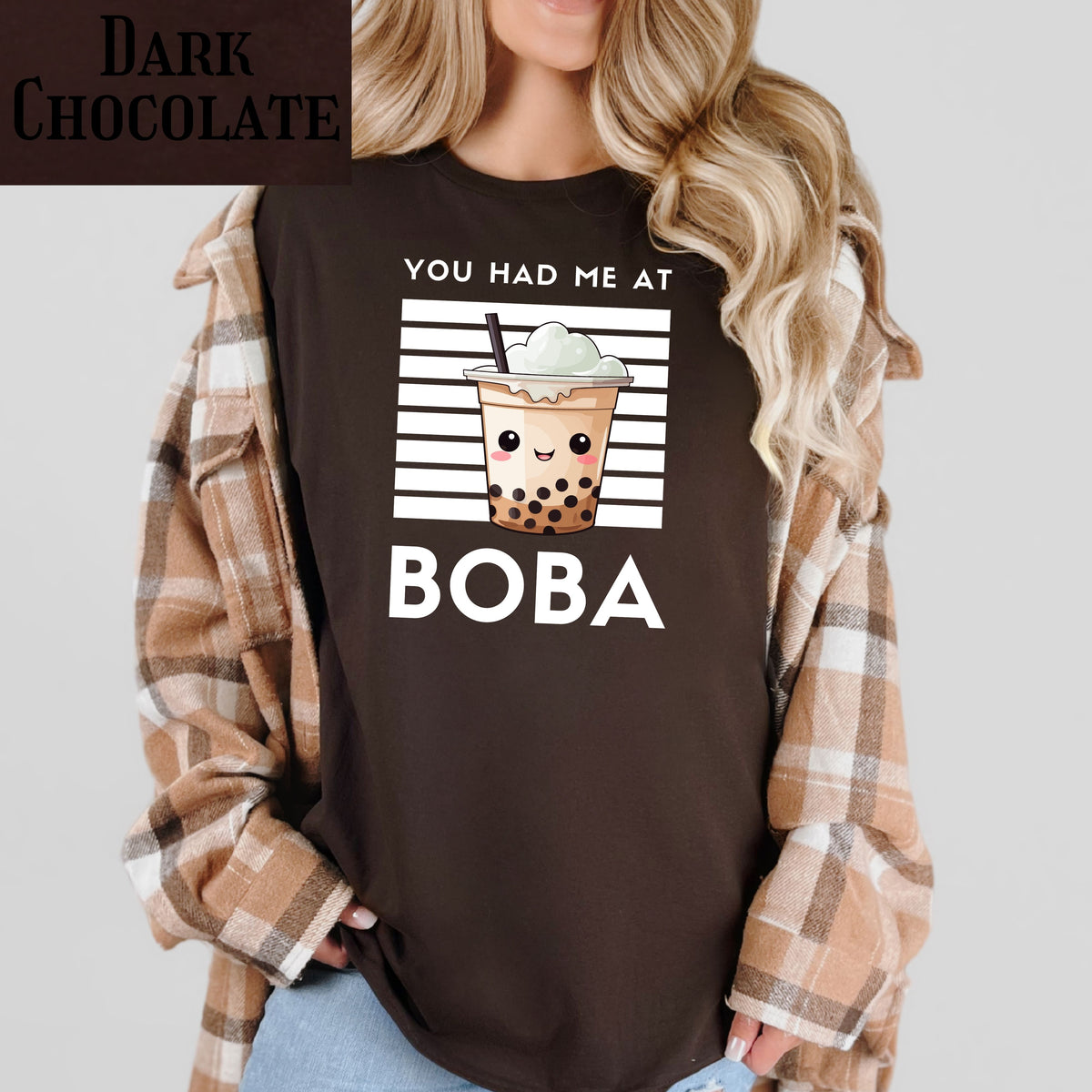 Kawaii Boba Funny Shirt, Bubble Tea T-Shirt for Tea Lovers, Boba Gift for Her, Cute Foodie Graphic Tee, Birthday Gift for Bubble Tea Fans