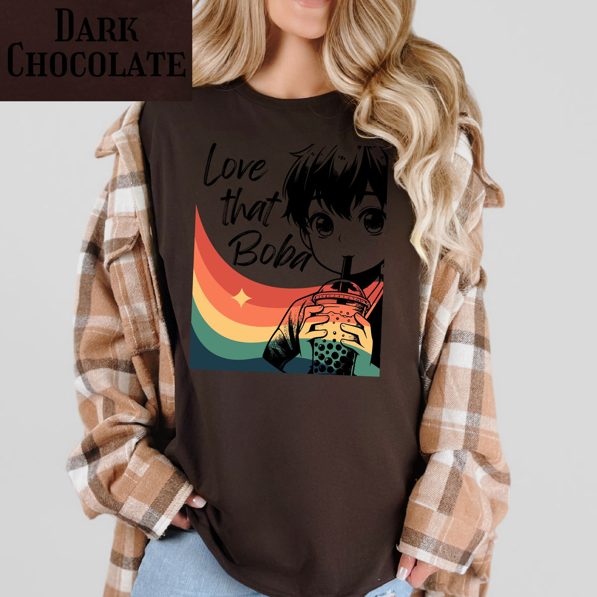 Funny Boba Shirt for Bubble Tea Lovers, Milk Tea T-Shirt, Boba Gift, Food Related Gift, Tea Lover T-Shirt, Cute Boba Lover Tee