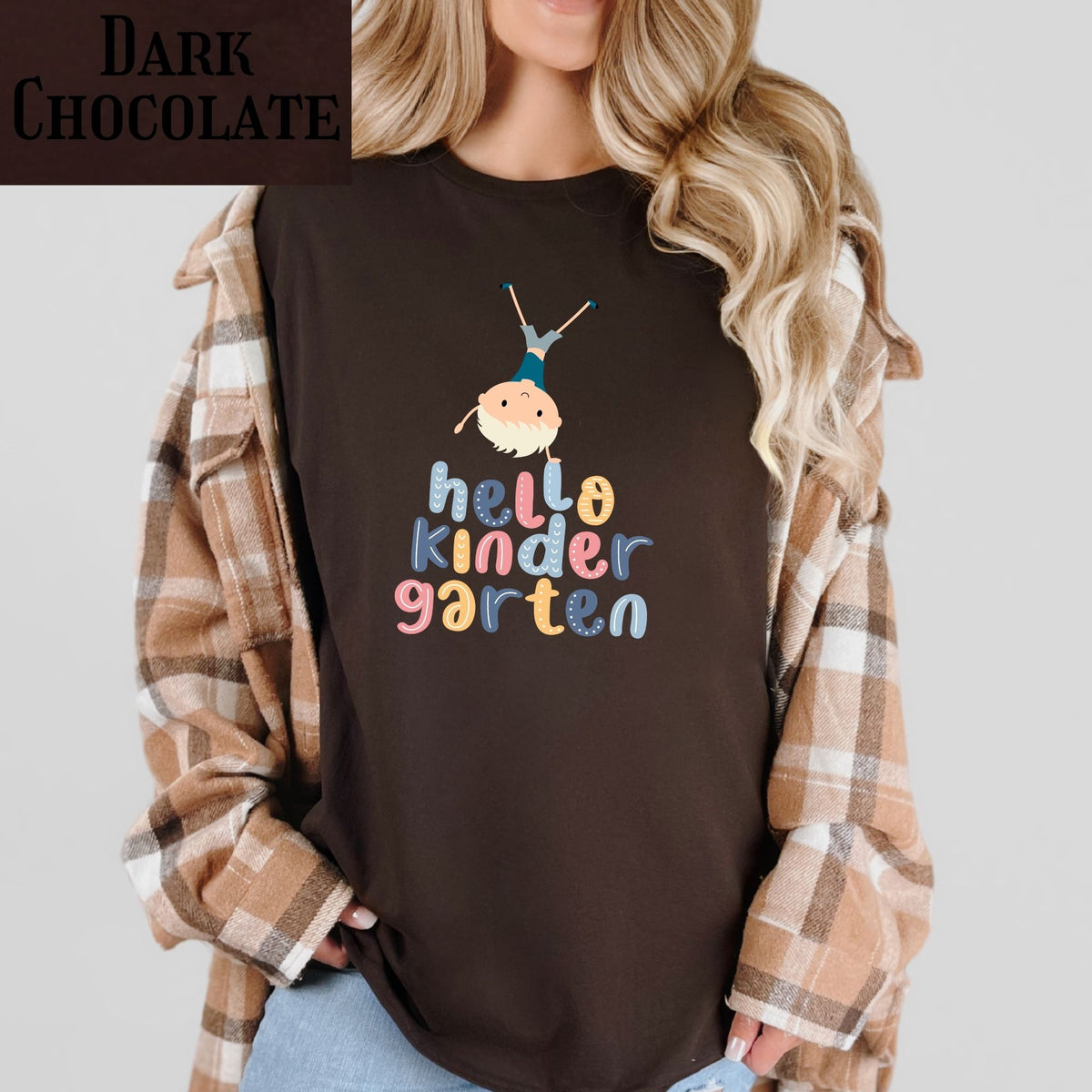 Hello Kindergarten T-Shirt, Back to School Tee, Teacher Gift, Kindergarten Shirt, First Day of School Outfit, Teacher Appreciation