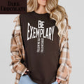 Christian T-Shirt: Be Exemplary Follow Me As I Follow Christ Faith Tee