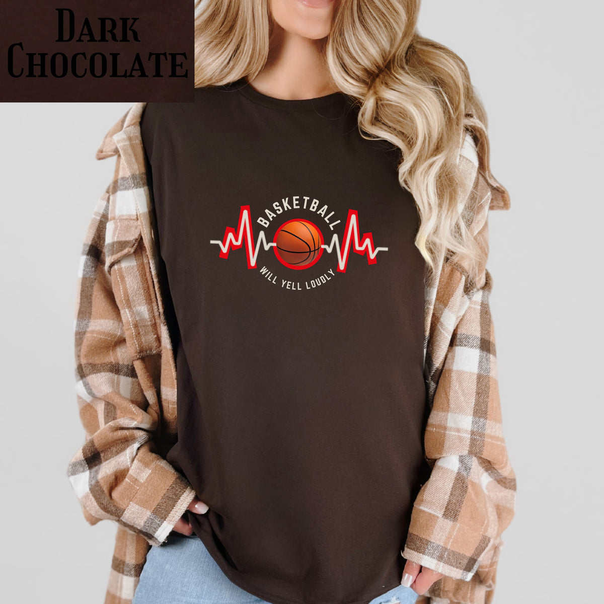 Funny mom's Basketball T-Shirt — Basketball mom fan shirt
