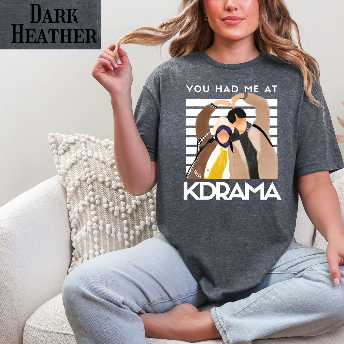 Kdrama T-Shirt: You Had Me At Korean Drama Fan Tee, Unisex Cotton Shirt