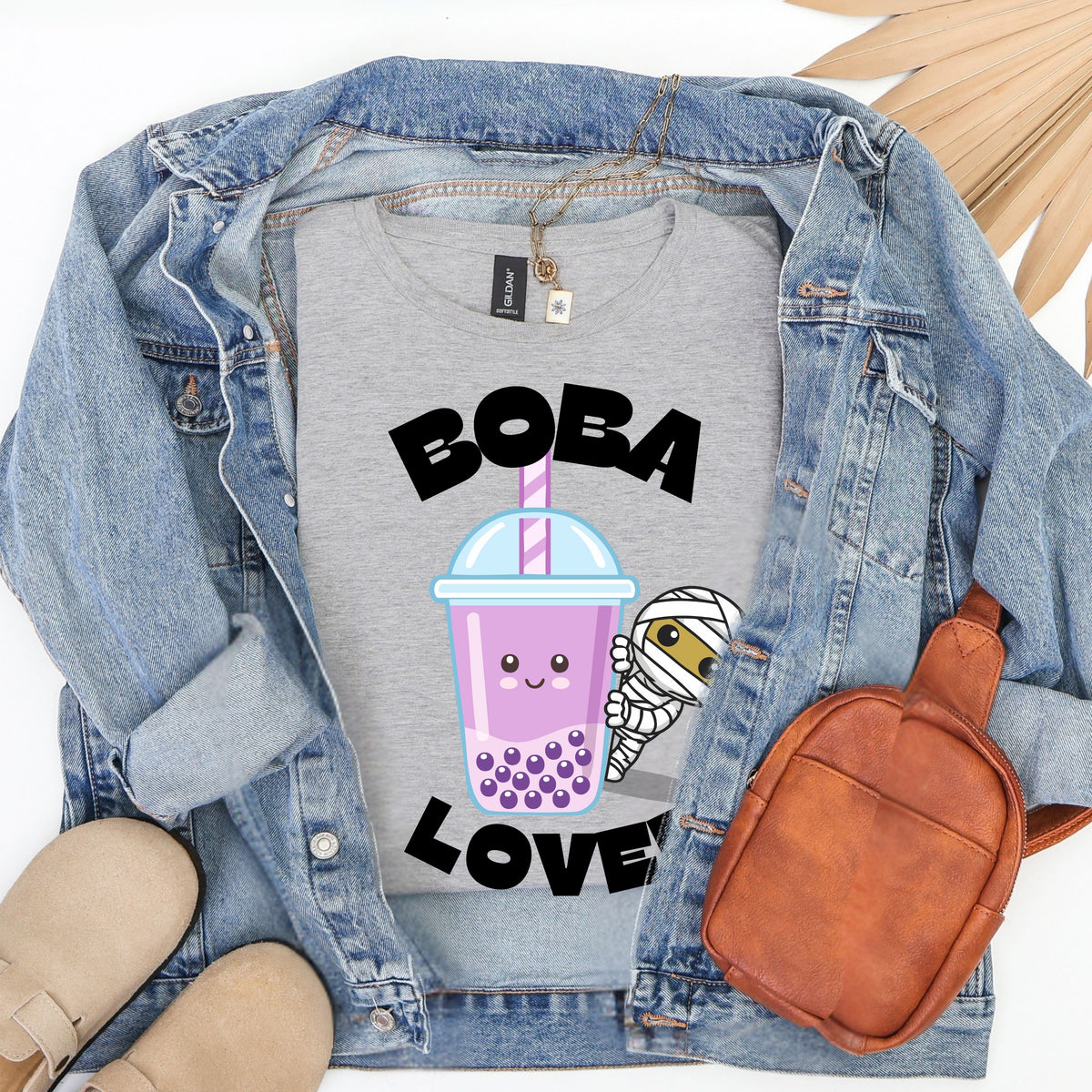 Boba Lover T-Shirt – Cute Kawaii Bubble Tea Graphic Tee