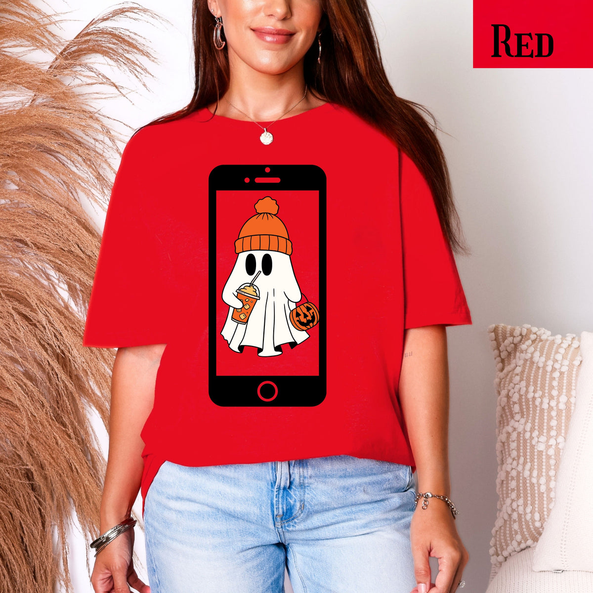 Ghosted meme T-Shirt, funny slang graphic tee for Halloween, ghost design, cell phone meme, trendy statement, funny gift for teens
