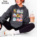 Funny K-drama Mashup Hoodie, Korean Aesthetic Binge Watcher Gift for Her, Cute Graphic Hoodie, Iconic Tropes, Korean Style Cozy Sweatshirt