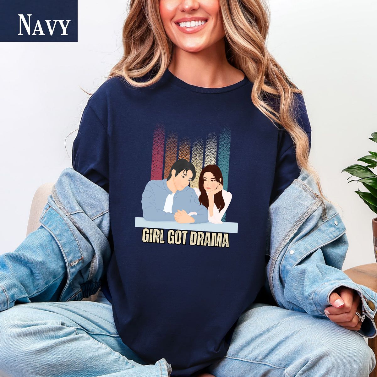 Funny Kdrama T-Shirt for K-drama lover gift ideas and Korean drama show apparel