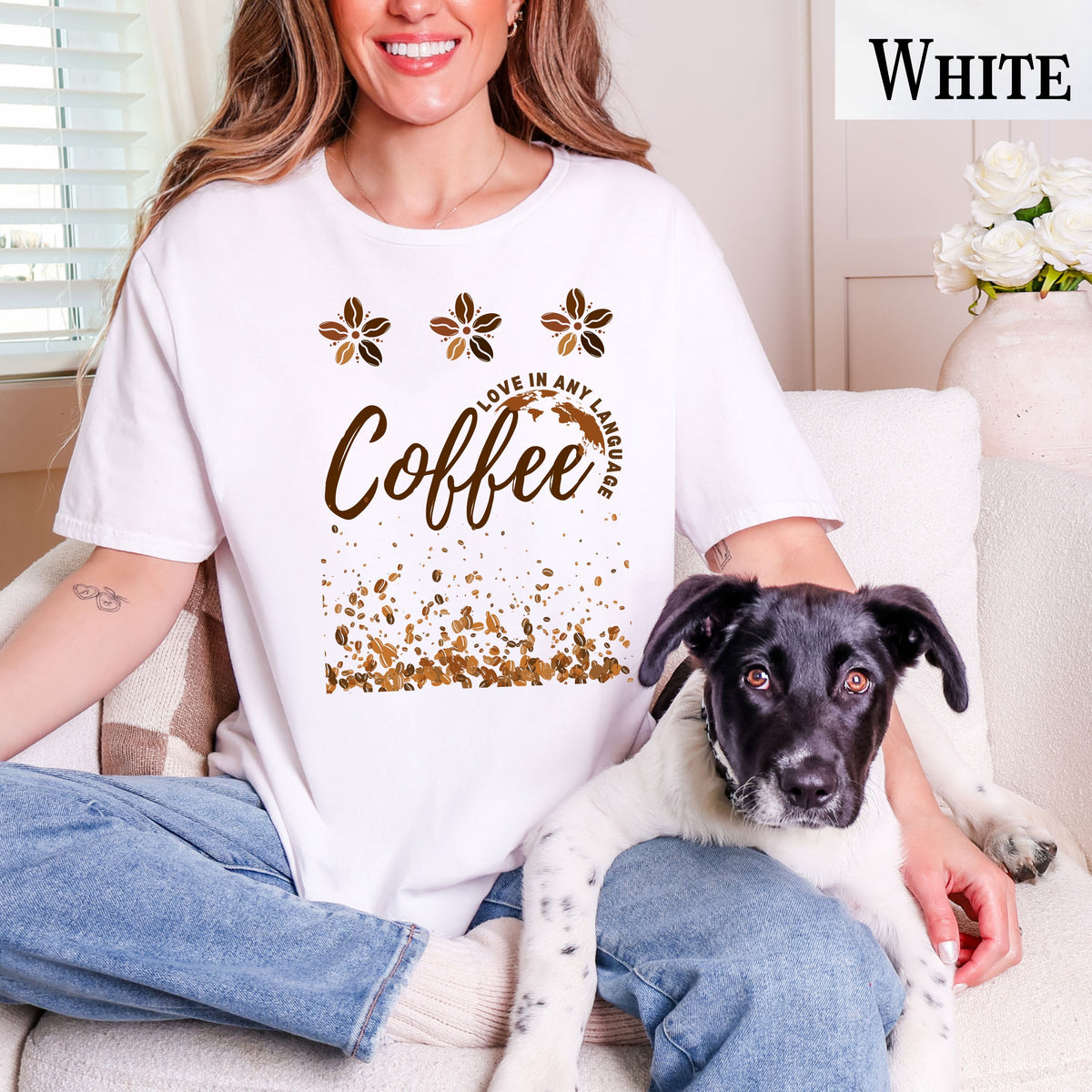 Coffee lover T-Shirt gift for birthday gift for coffee addicts