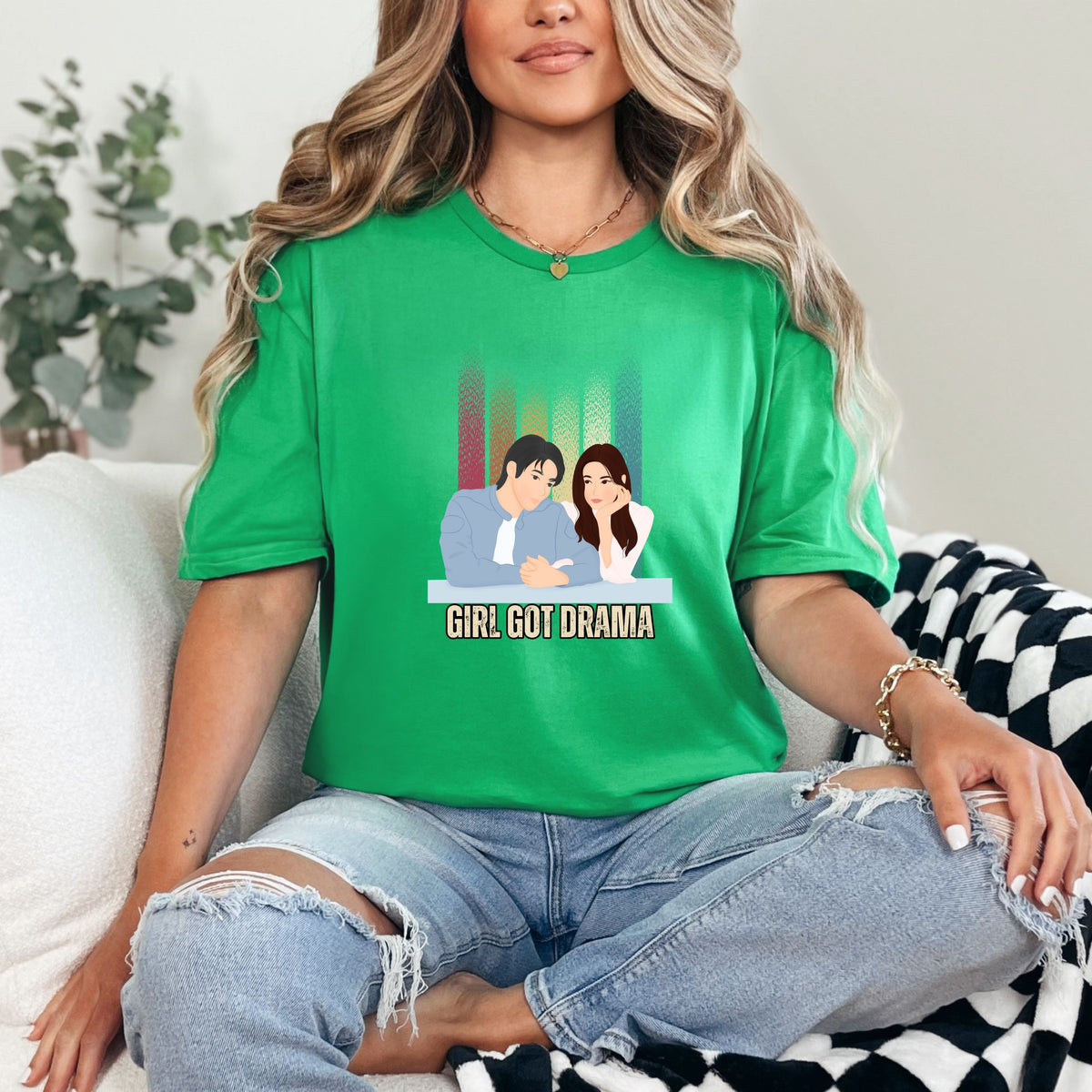 Funny Kdrama T-Shirt for K-drama lover gift ideas and Korean drama show apparel