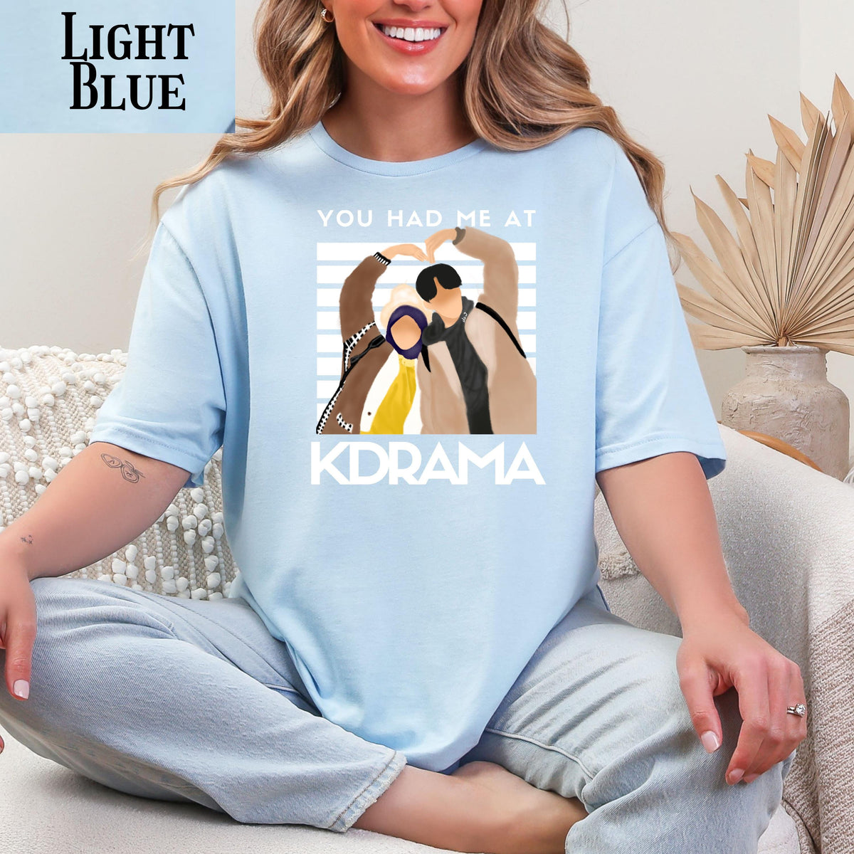 Kdrama T-Shirt: You Had Me At Korean Drama Fan Tee, Unisex Cotton Shirt