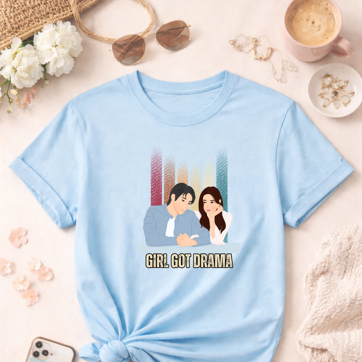 Funny Kdrama T-Shirt for K-drama lover gift ideas and Korean drama show apparel