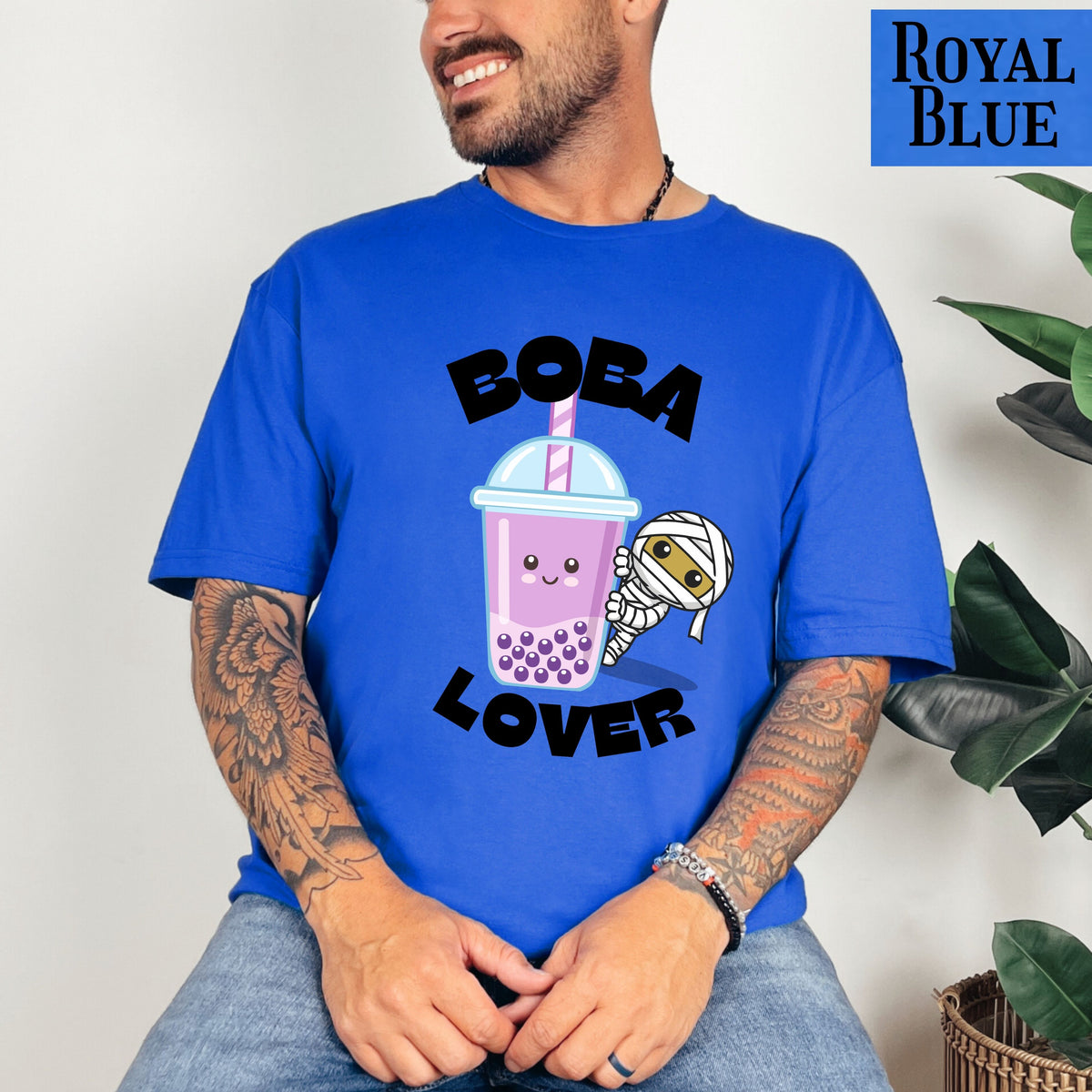 Boba Lover T-Shirt – Cute Kawaii Bubble Tea Graphic Tee