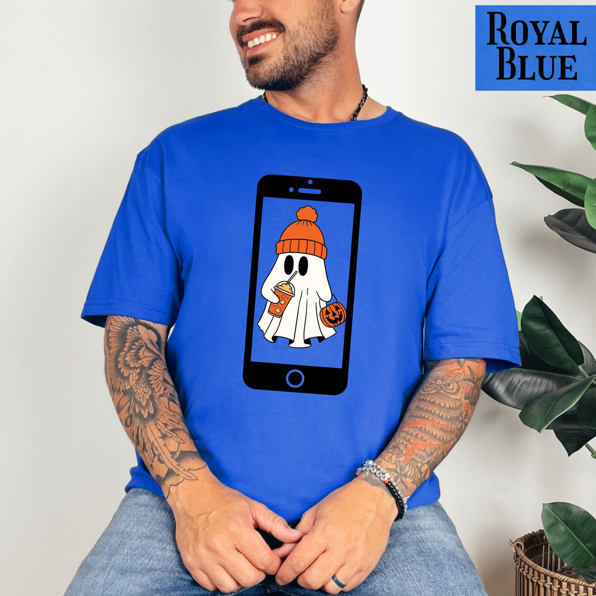 Ghosted meme T-Shirt, funny slang graphic tee for Halloween, ghost design, cell phone meme, trendy statement, funny gift for teens