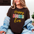 Happy Friday Eve T-Shirt | Colorful Block Letter Weekend Shirt