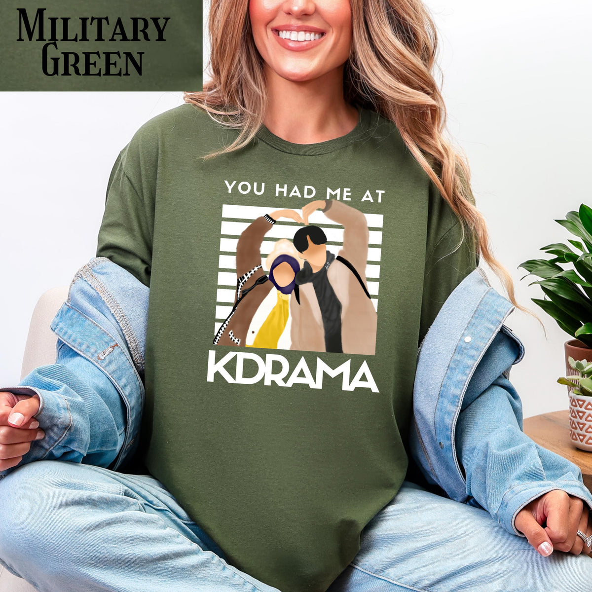 Kdrama T-Shirt: You Had Me At Korean Drama Fan Tee, Unisex Cotton Shirt