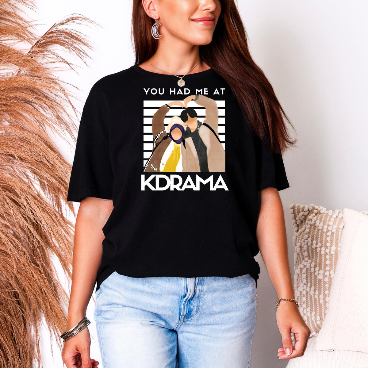 Kdrama T-Shirt: You Had Me At Korean Drama Fan Tee, Unisex Cotton Shirt
