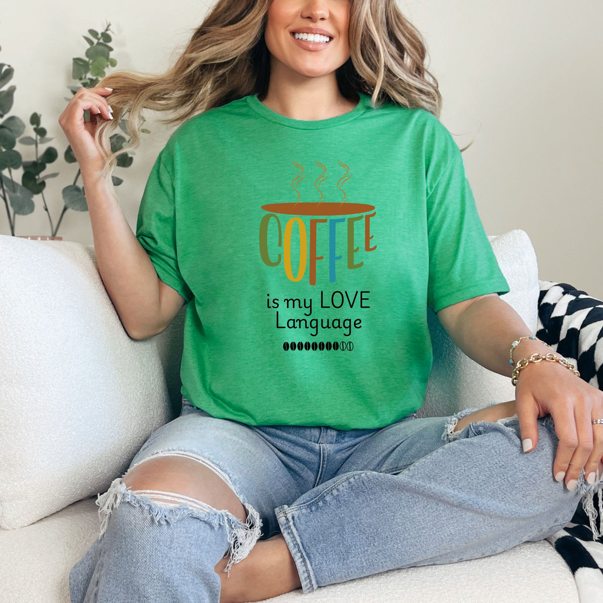 Coffee is My Love Language T-Shirt – Funny Java Addict Top
